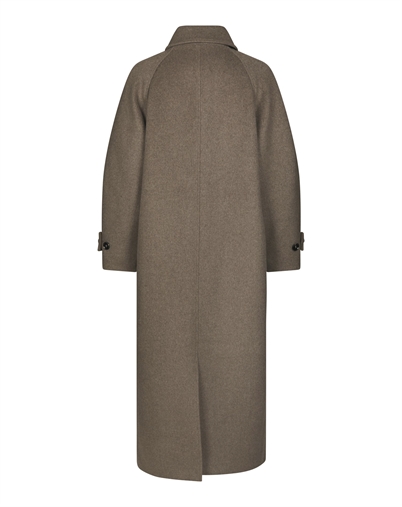 Neo Noir - Keaton Wool Frakke - Taupe 